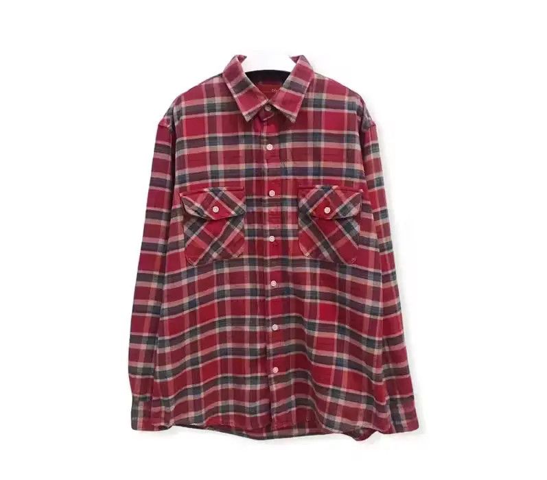 Edwin Japanese Brand Edwin MultiPocket Plaid Tartan Shirt Flannel Size US XL / EU 56 / 4 - 1 Thumbnail