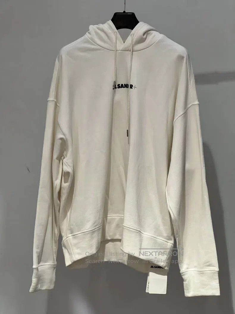 Jil Sander Jil Sander Ladies' Hooded Printed Logo Sweatshirt Size L / US 10 / IT 46 - 2 Thumbnail
