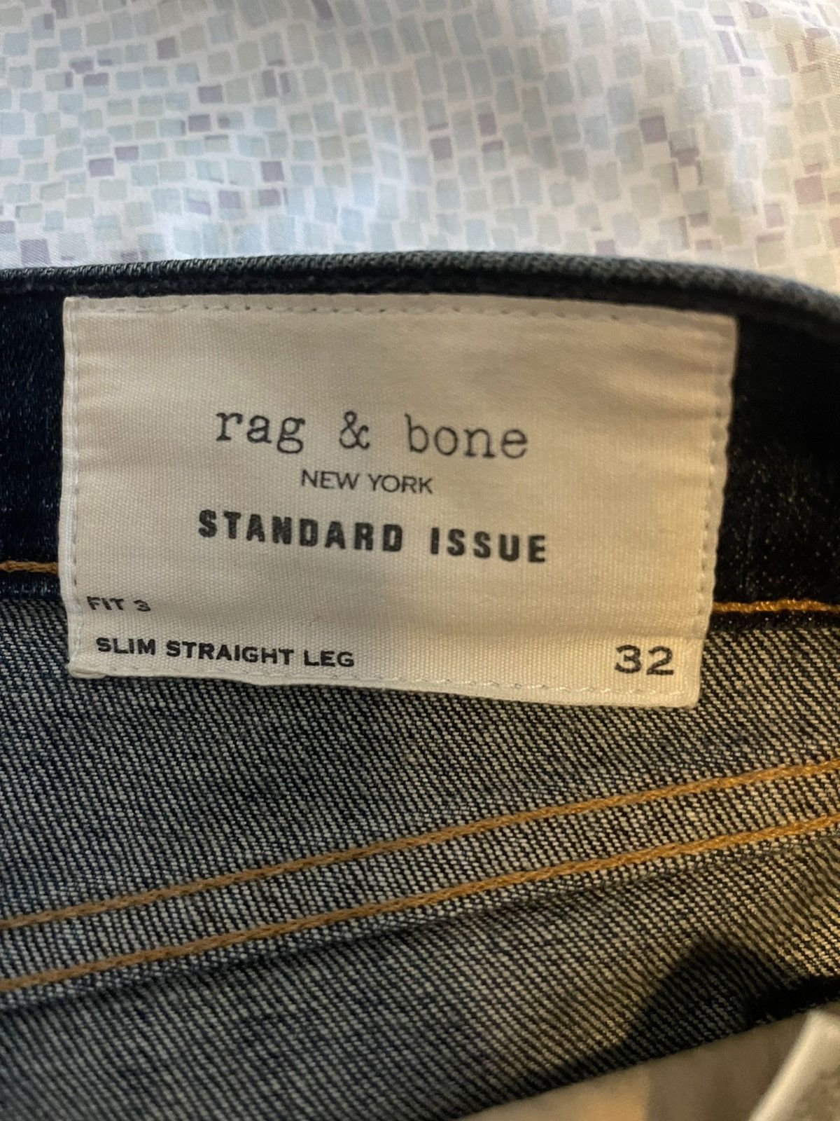 Rag & Bone Rag & Bone Slim Straight Size 32 Size US 32 / EU 48 - 3 Thumbnail