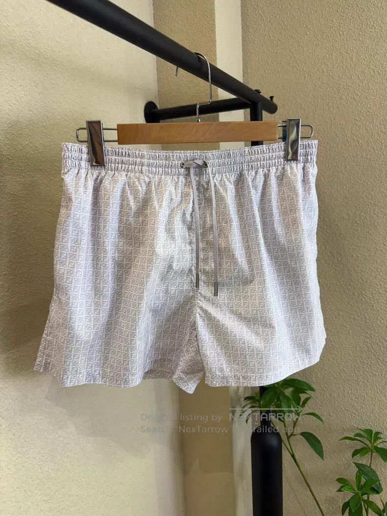 Fendi Fendi Light Purple All-over Print Shorts Size US 32 / EU 48 - 1 Thumbnail