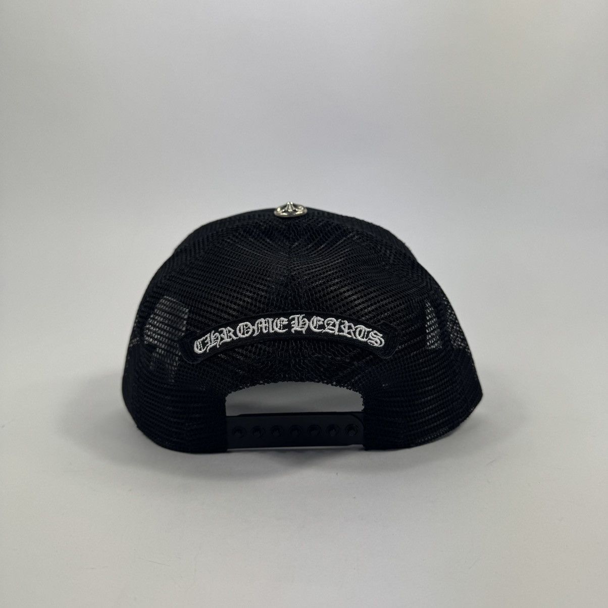 Chrome Hearts TRIPLE ORANGE CROSS PATCH TRUCKER CAP Size ONE SIZE - 4 Thumbnail