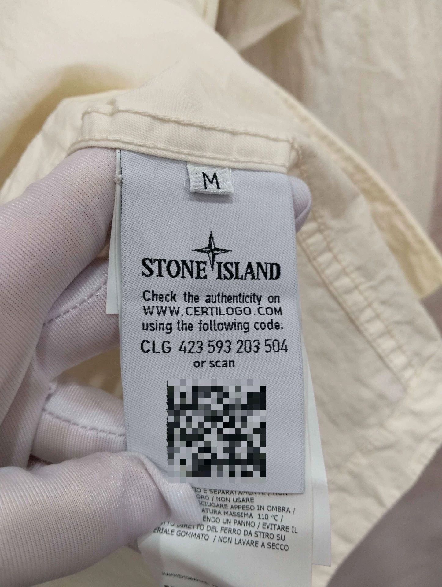 Stone Island STONE ISLAND drawstring hooded jacket M Size US M / EU 48-50 / 2 - 5 Thumbnail