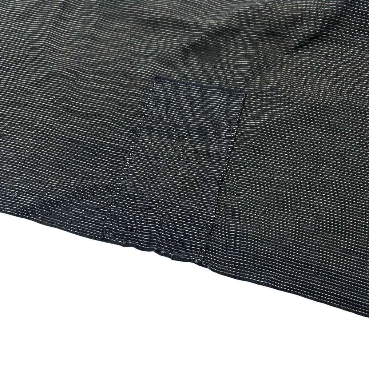 Japanese Brand 321 1930s BORO Japanese Indigo Fabric Vintage Cloth Kimono Size ONE SIZE - 9 Thumbnail