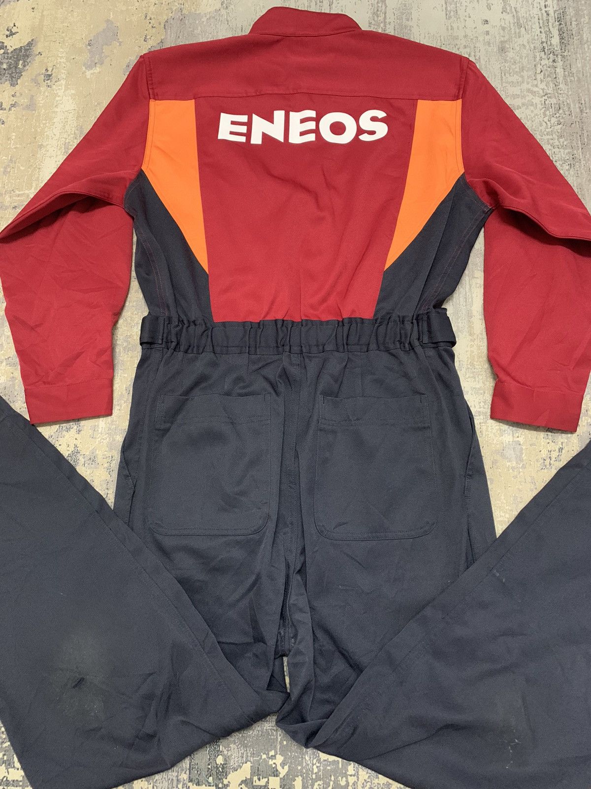 Japanese Brand Vintage Japanese ENEOS Coverall Jumpsuit Initial D Size US 33 - 14 Thumbnail