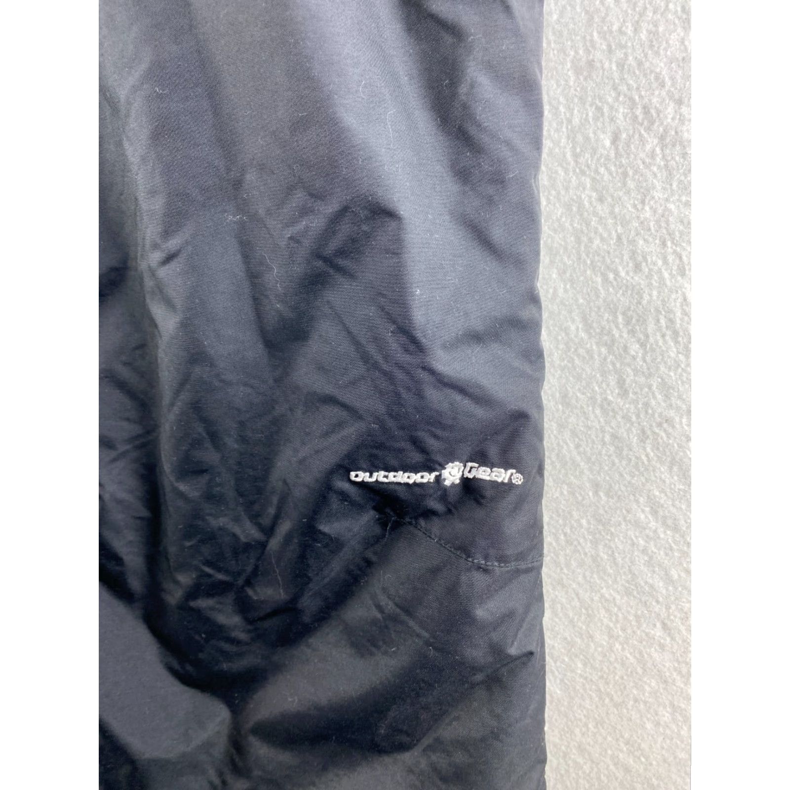 Vintage Outdoor Gear Snow Pants Mens 2XL Black Zip Pockets Adjustable Waist 42 x 32 Snowboarding Skiing Regular Mens Size US 39 - 6 Thumbnail