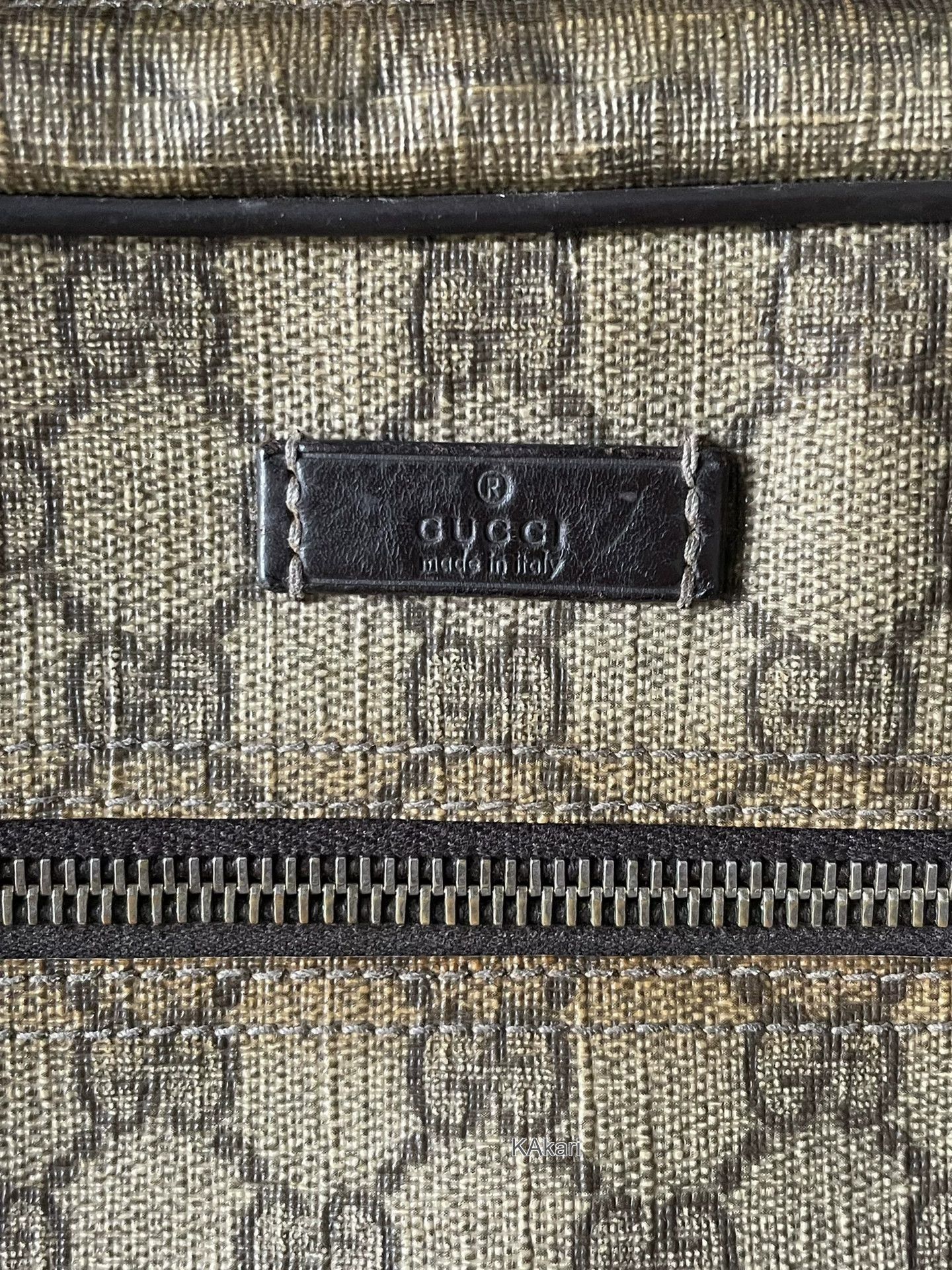 Gucci Beige Patterned Crossbody Bag Size ONE SIZE - 3 Thumbnail