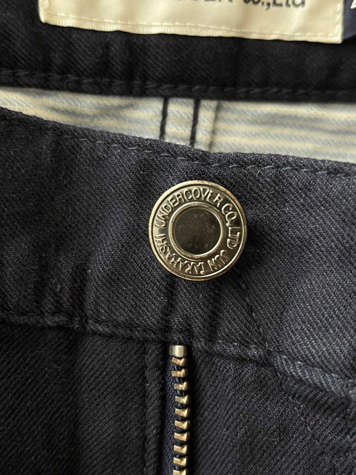 Undercover Undercover Summer Madness SS08 Navy Pants With Side Lace Up Size US 32 / EU 48 - 12 Thumbnail