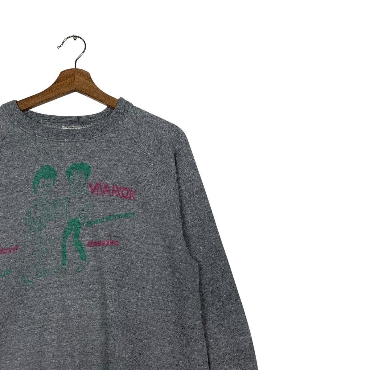 Japanese Brand Vintage Viva Rock Crewneck Sweatshirt Size US M / EU 48-50 / 2 - 5 Thumbnail