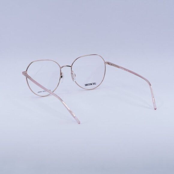 Moschino 🕶️ New Moschino MOL560 0S45 00 Pink/Gold Eyeglasses 54mm Size ONE SIZE - 9 Thumbnail