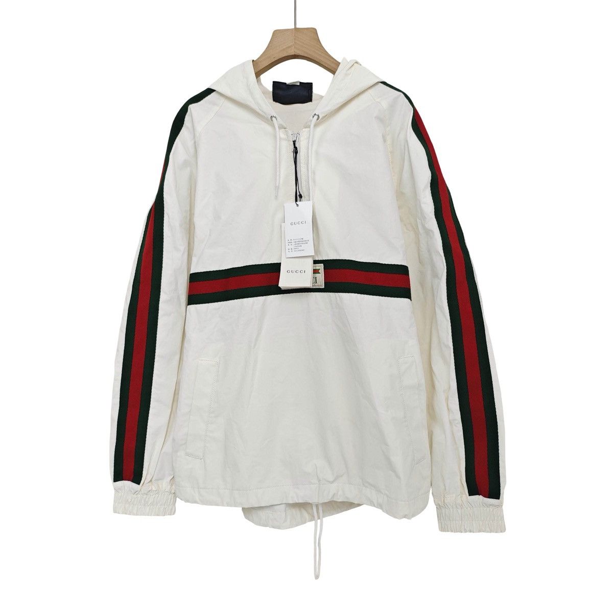 Gucci Gucci Cotton Canvas Windbreaker with Label Size US M / EU 48-50 / 2 - 2 Thumbnail