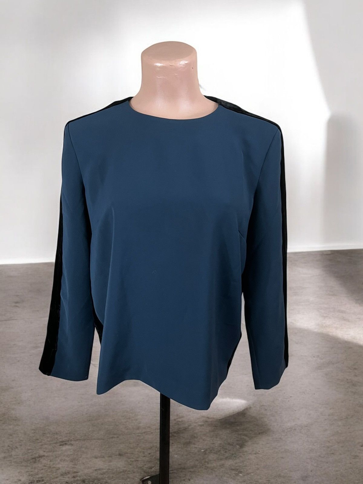 Samsoe Samsoe Samsoe Samsoe Fargue Navy Longsleeve Blouse size S Size S / US 4 / IT 40 - 1 Thumbnail
