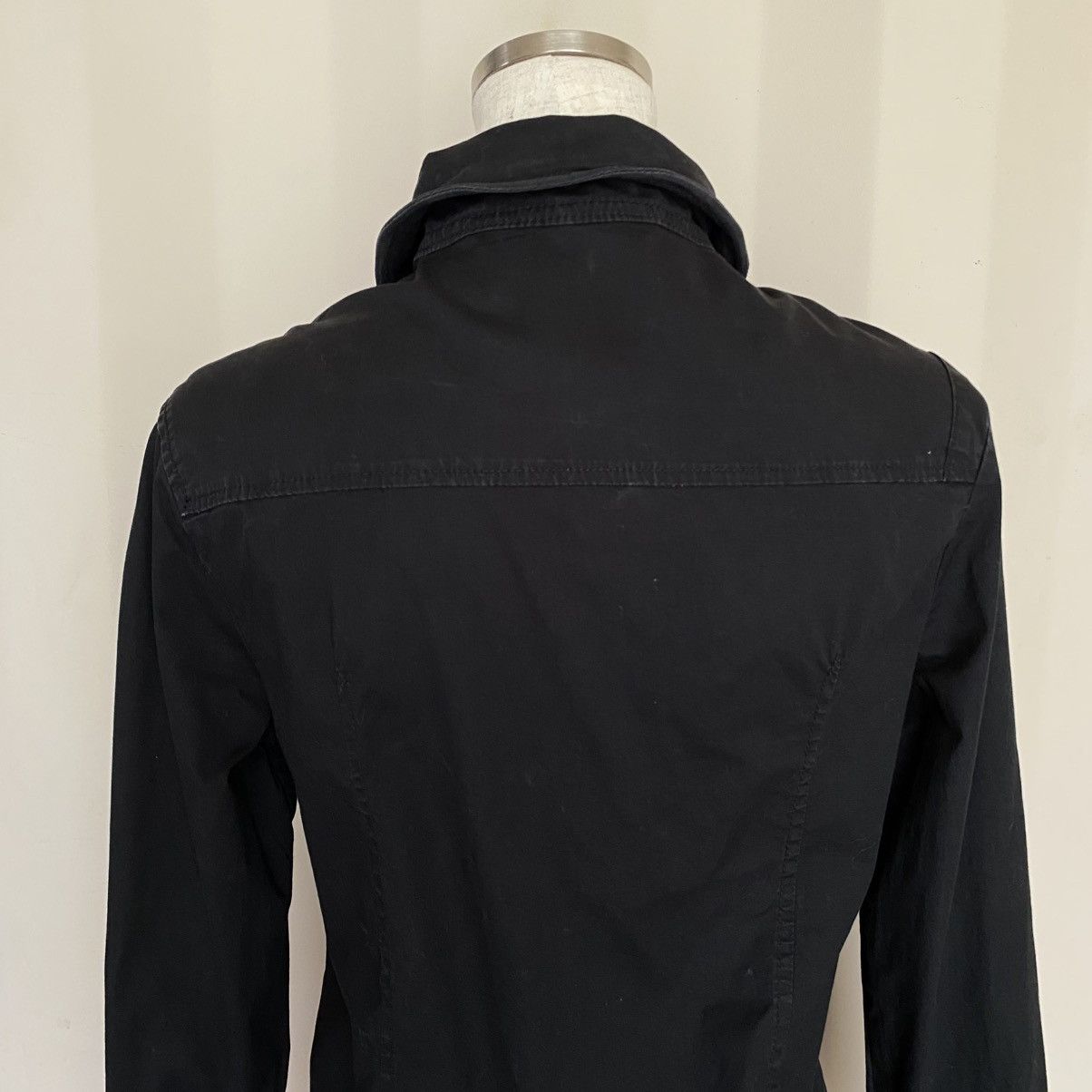 Japanese Brand Punk Presque Tout Black Snap-Button Shirt Size S / US 4 / IT 40 - 18 Thumbnail