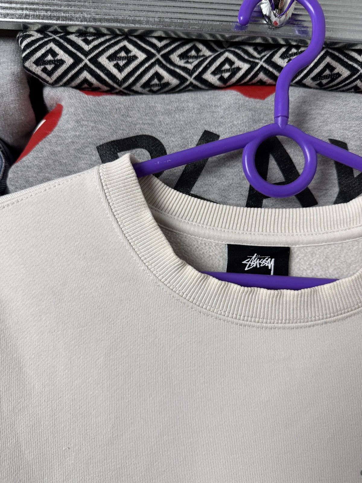 Stussy Vintage Y2K Stussy Big Logo Sweatshirt oversized mens Size US M / EU 48-50 / 2 - 5 Thumbnail