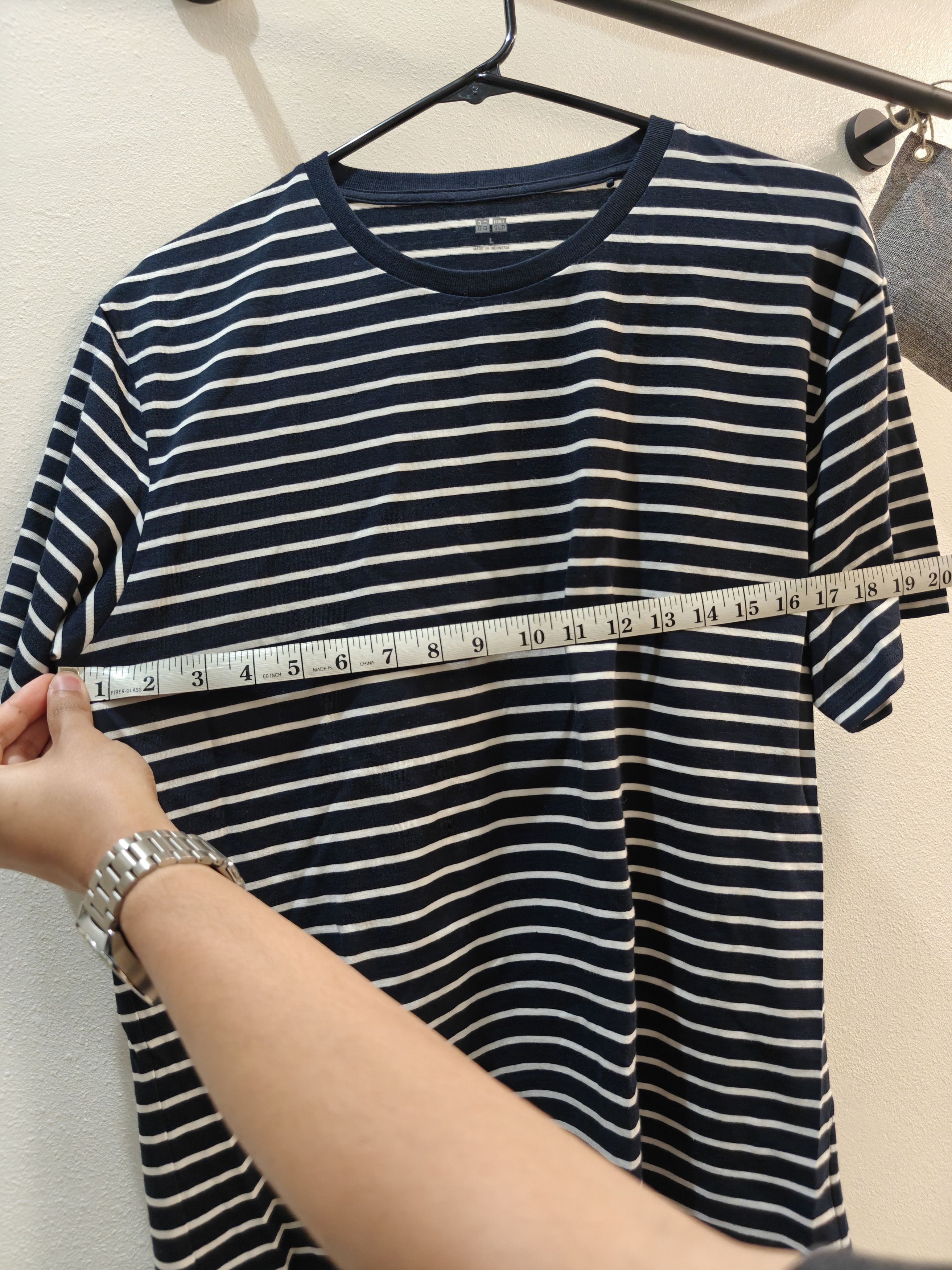 Uniqlo Uniqlo Striped T Shirt Size US L / EU 52-54 / 3 - 6 Thumbnail