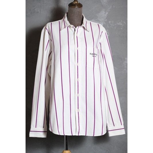 Supreme 16A/W Printed Striped Shirt