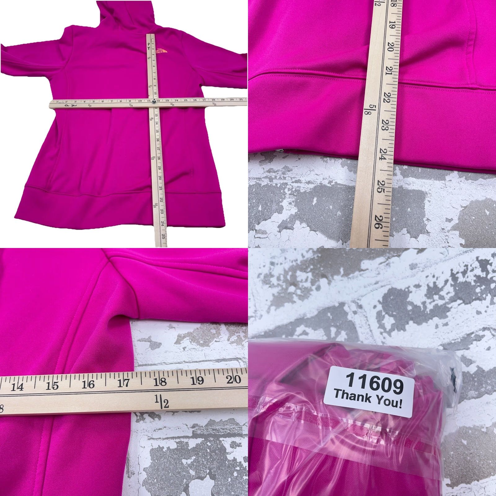 The North Face The North Face Hoodie Women M Pink Sweatshirt Full Zip Logo Graphic Print Hooded All Seasons Performance Casual Activewear Jacket Size M / US 6-8 / IT 42-44 - 8 Thumbnail