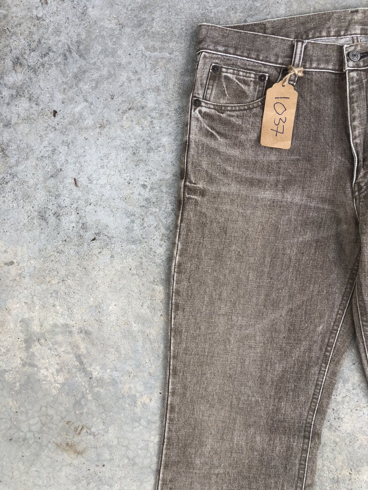 Japanese Brand Y2K Bobson Flared Jeans Distressed Jeans Size US 33 - 4 Thumbnail