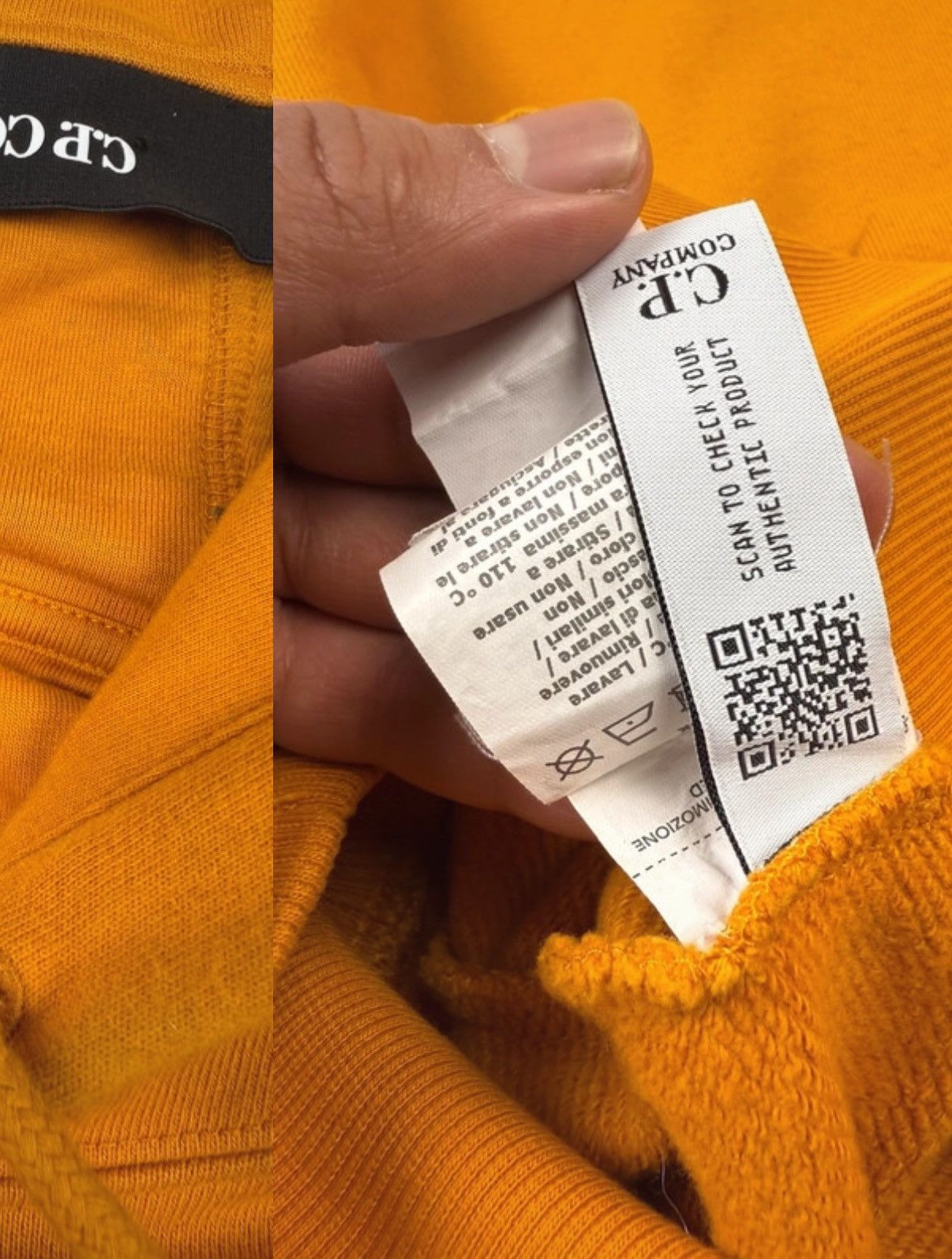 C.P. Company C.P. Company hoodie iconic model orange size M Size US M / EU 48-50 / 2 - 10 Thumbnail