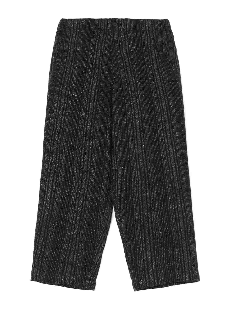 Yohji Yamamoto Yohji Yamamoto Pour Homme - Stripe pattern coin pocket Pants Size US 30 / EU 46 - 10 Thumbnail