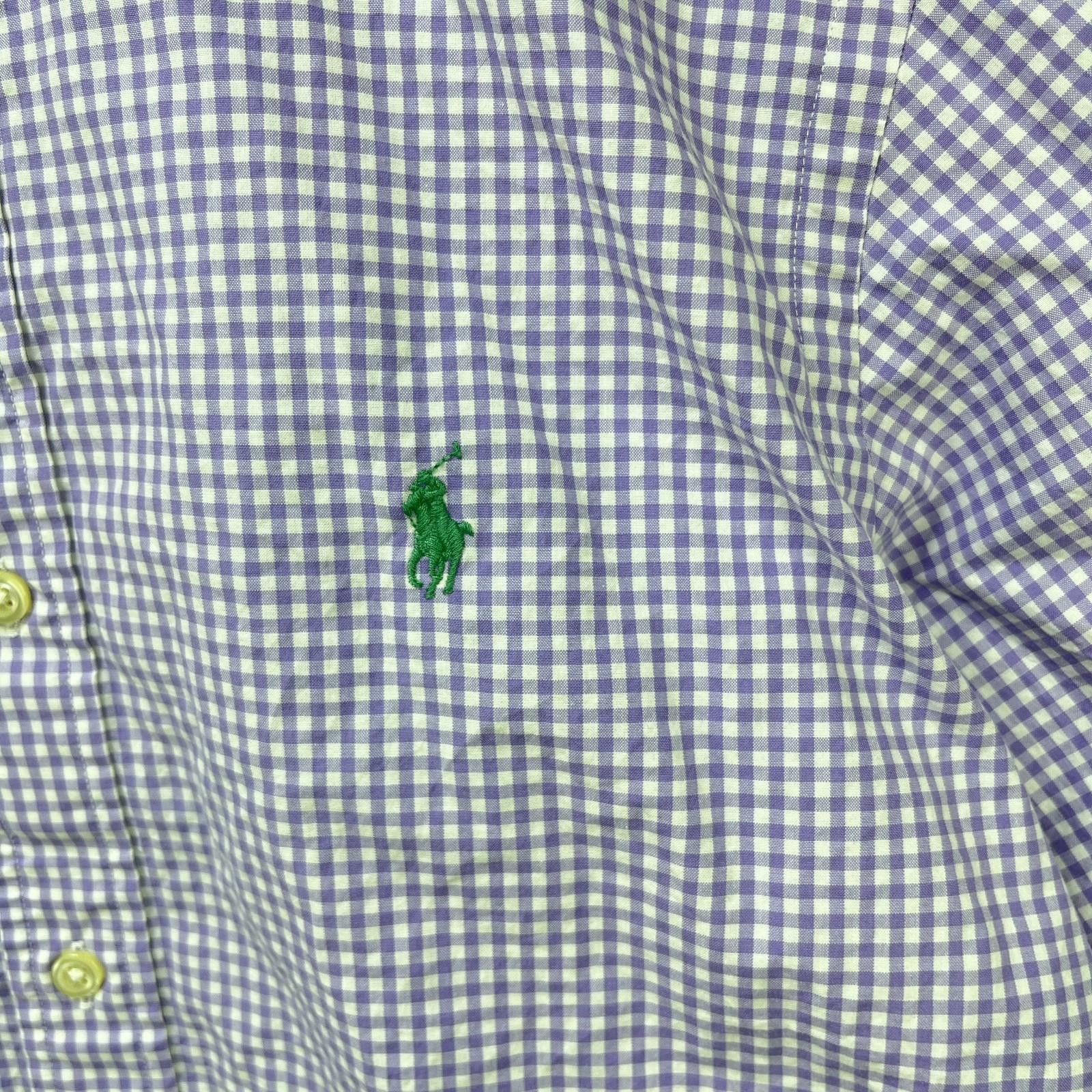 Polo Ralph Lauren Vintage Polo Ralph Lauren Button Up Short Sleeve Shirt Small Size US S / EU 44-46 / 1 - 4 Thumbnail