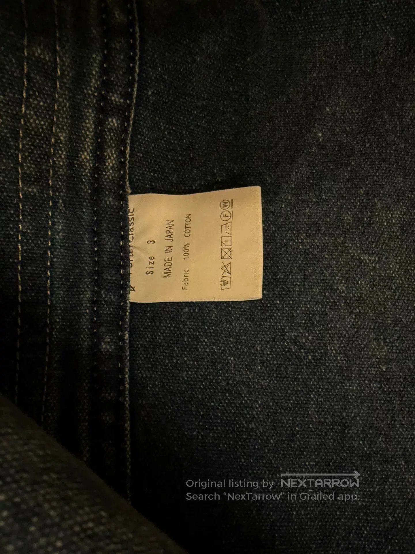 Porter Classic Porter Classic African Indigo Dye Jacket. Size US L / EU 52-54 / 3 - 8 Thumbnail
