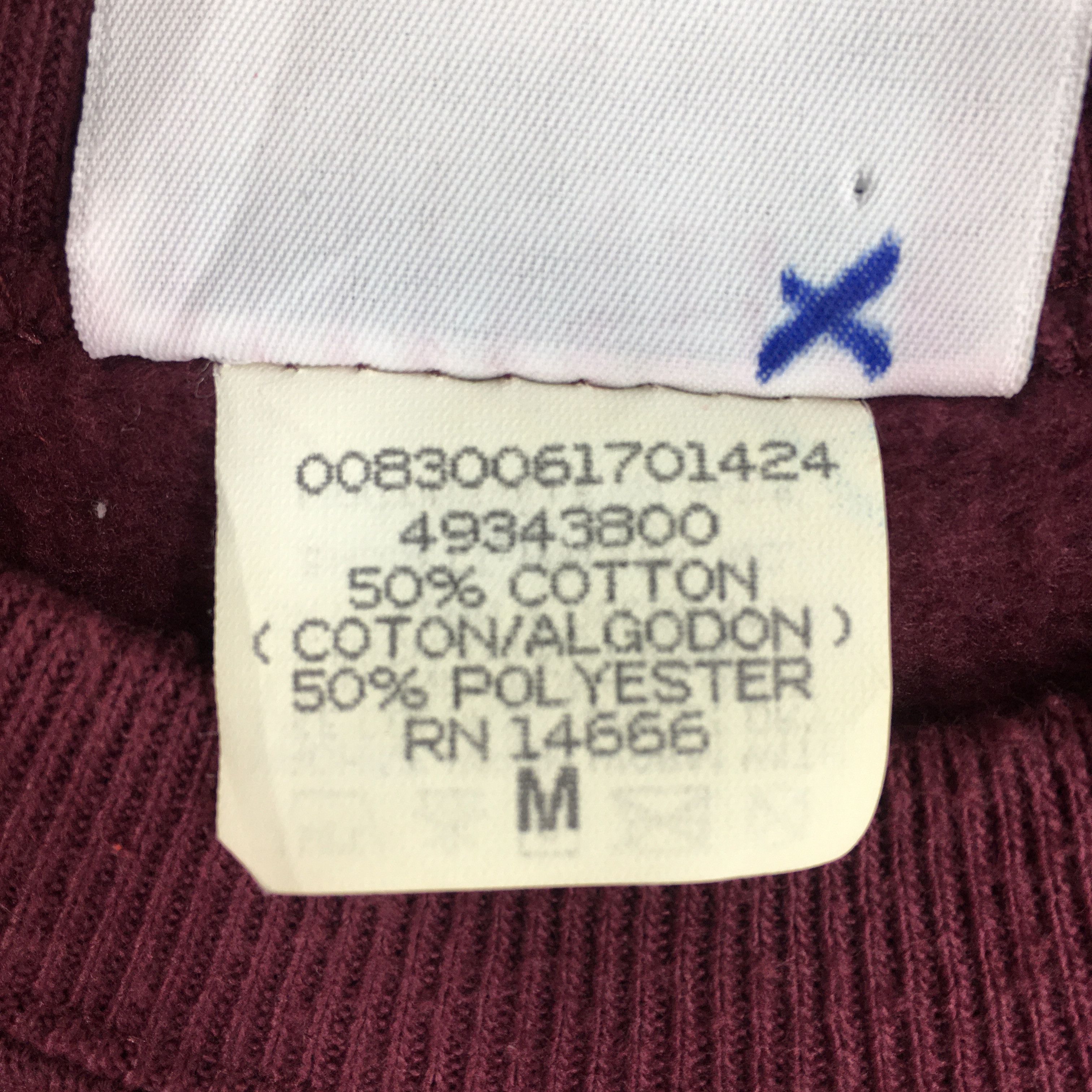Jean Vintage 90s Lee Jeans Sweatshirt Medium Size US M / EU 48-50 / 2 - 6 Thumbnail