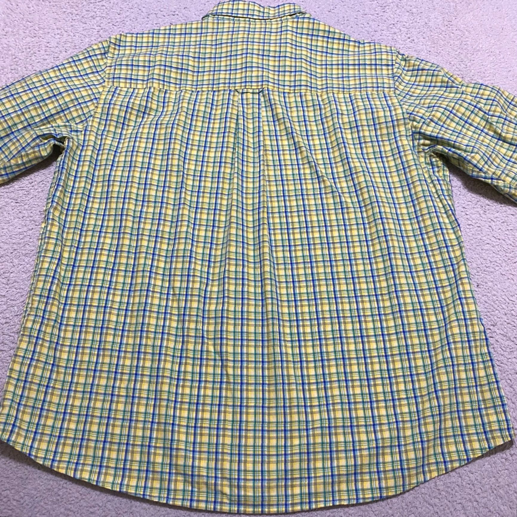 Chaps Ralph Lauren Chaps Mens XL Shirt Multicolor Plaid Check Long Sleeve Button-Down Size US XXL / EU 58 / 5 - 2 Thumbnail
