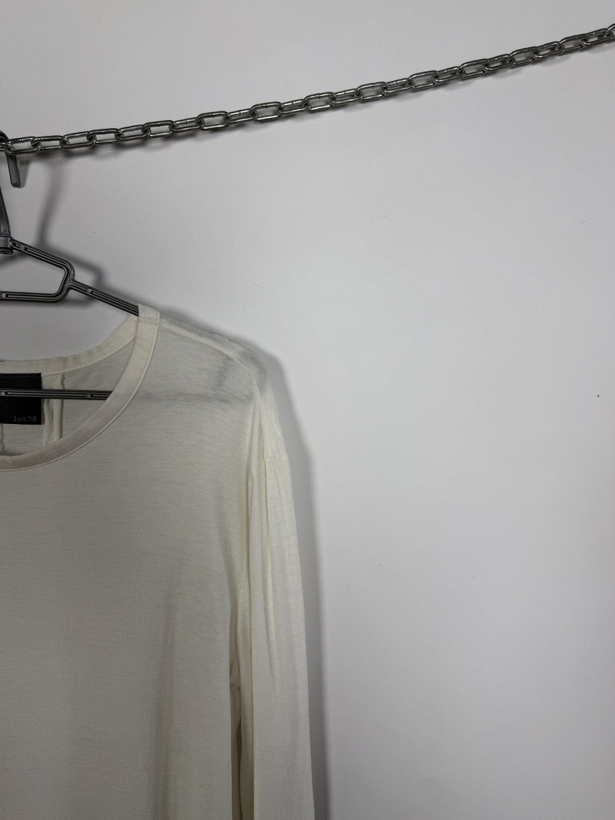 lot78 Lot78 Micromodal Cashmere Blend Long Sleeve Top Pullover XL Size XL / US 12-14 / IT 48-50 - 2 Thumbnail