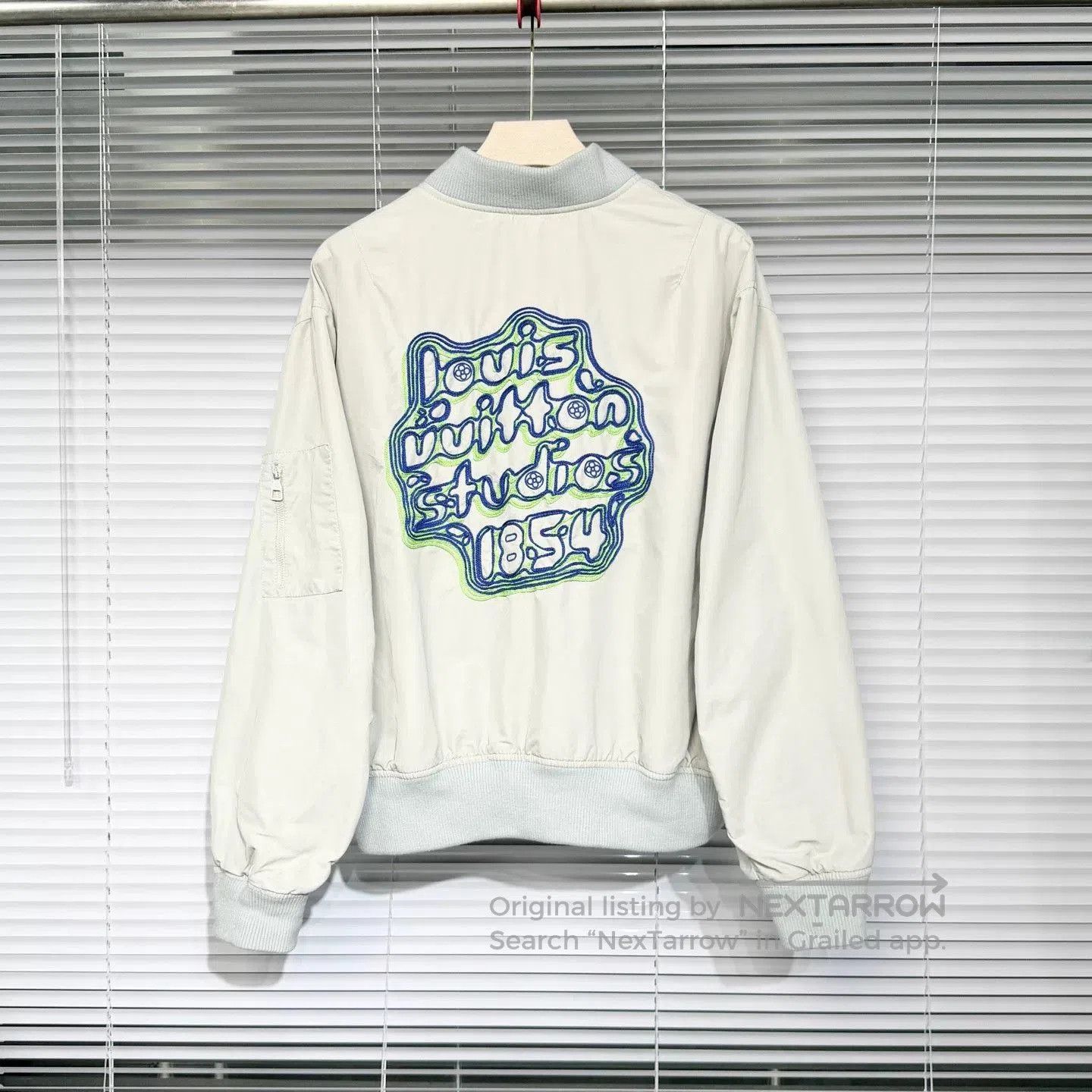 Louis Vuitton LV Light Green Pilot Jacket. Size US L / EU 52-54 / 3 - 2 Thumbnail