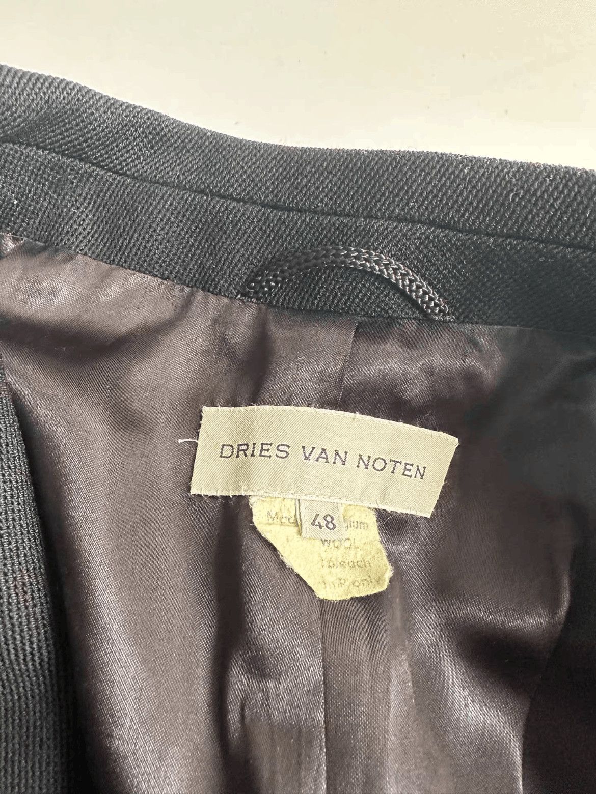 Dries Van Noten Sz 48 Dries Van Noten Classic Wool Coat Size US M / EU 48-50 / 2 - 5 Thumbnail