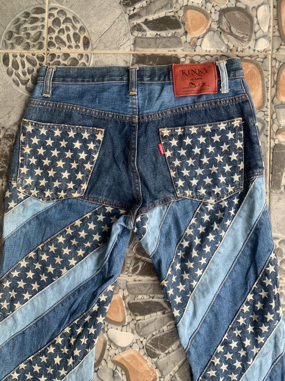 Hysteric Glamour Rare Hysteric Glamour Star Print Flared Jeans Size 26" / US 2 / IT 38 - 7 Thumbnail