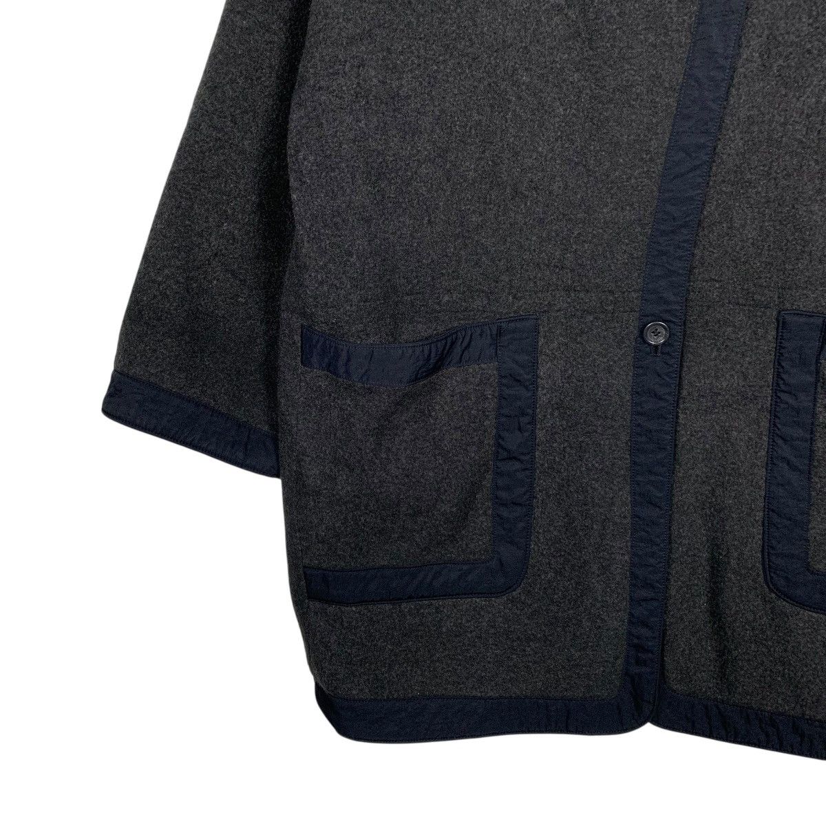 Hiroko Koshino Homme Trunk By Hiroko Koshino Reversible Overcoat Size M / US 6-8 / IT 42-44 - 5 Thumbnail