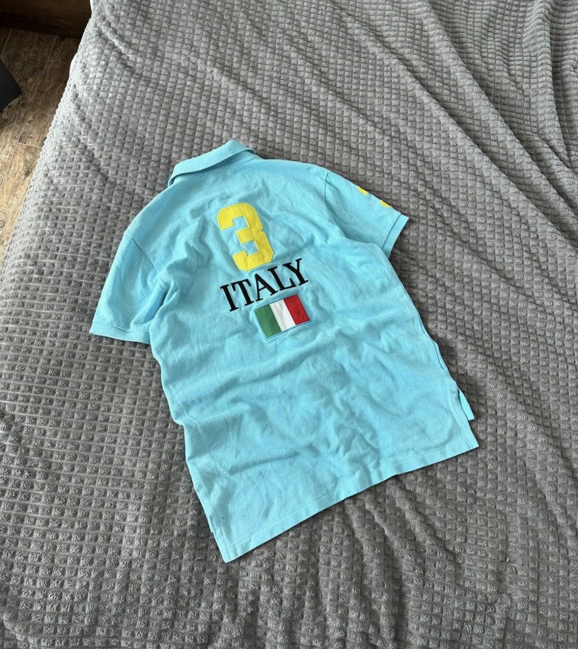 Other Vintage polo Ralph Lauren Italy 3 blue logo size M Size US M / EU 48-50 / 2 - 1 Thumbnail