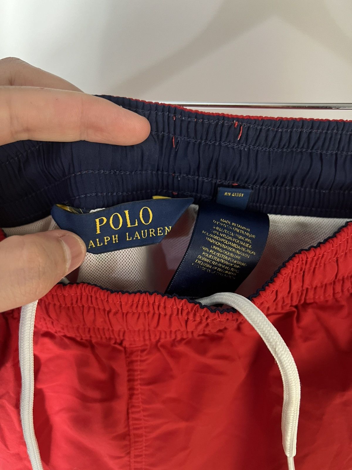 Polo Ralph Lauren × Vintage VERY RARE POLO RALPH LAUREN NYLON DESIGNER SHORTS Y2K 90s Size US 34 / EU 50 - 6 Thumbnail