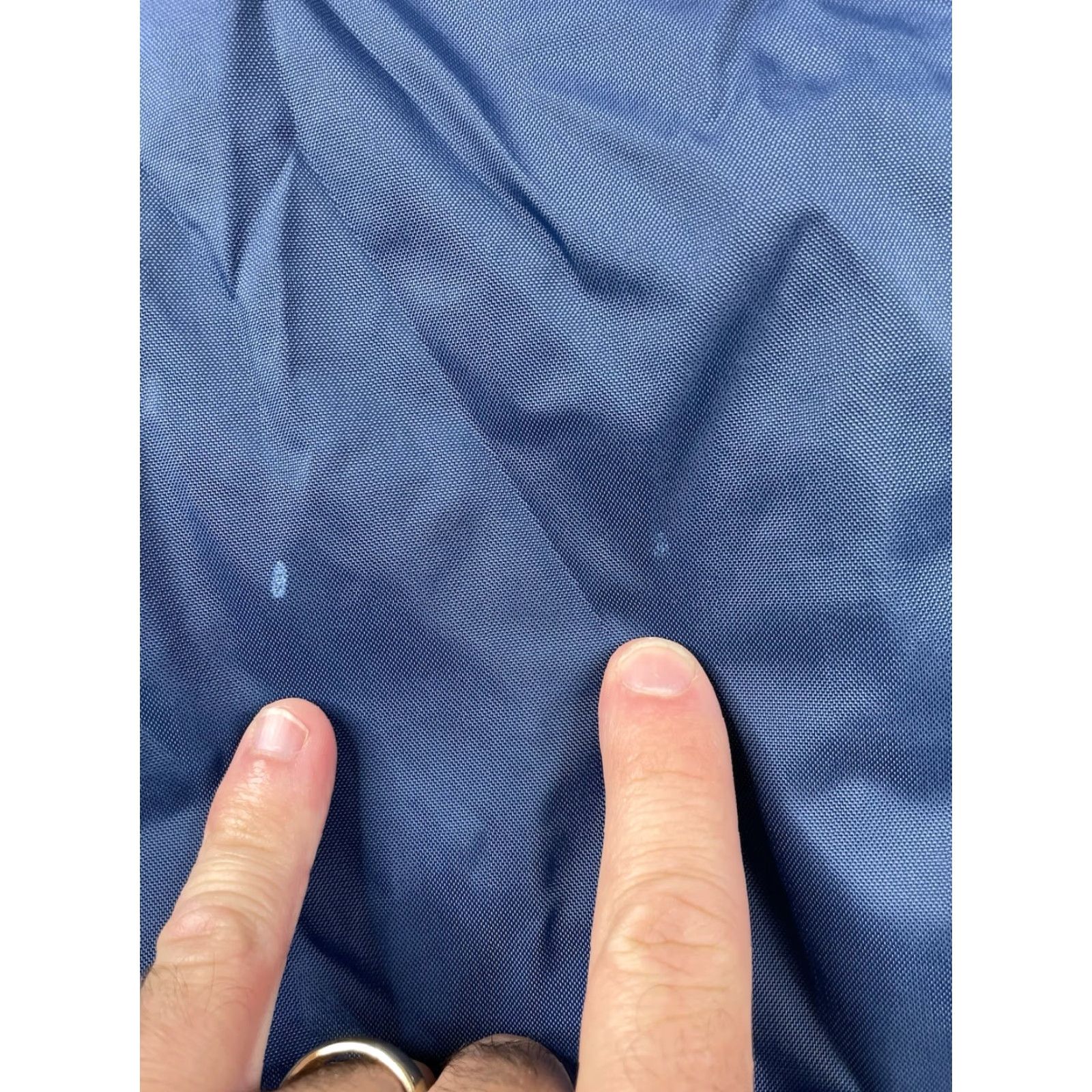 Nike VINTAGE Nike Womens M Blue Track Windbreaker Nylon Ankle Zip Pants 90s Y2K Activewear Casual Sports Accessories Womens Size 32" / US 10 / IT 46 - 4 Thumbnail