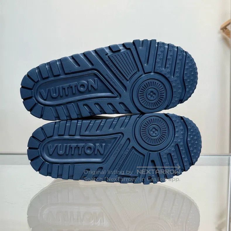 Louis Vuitton Louis Vuitton MAXI Valentine's Day Limited Dark Blue Fat D Size US 6 / EU 39 - 6 Thumbnail