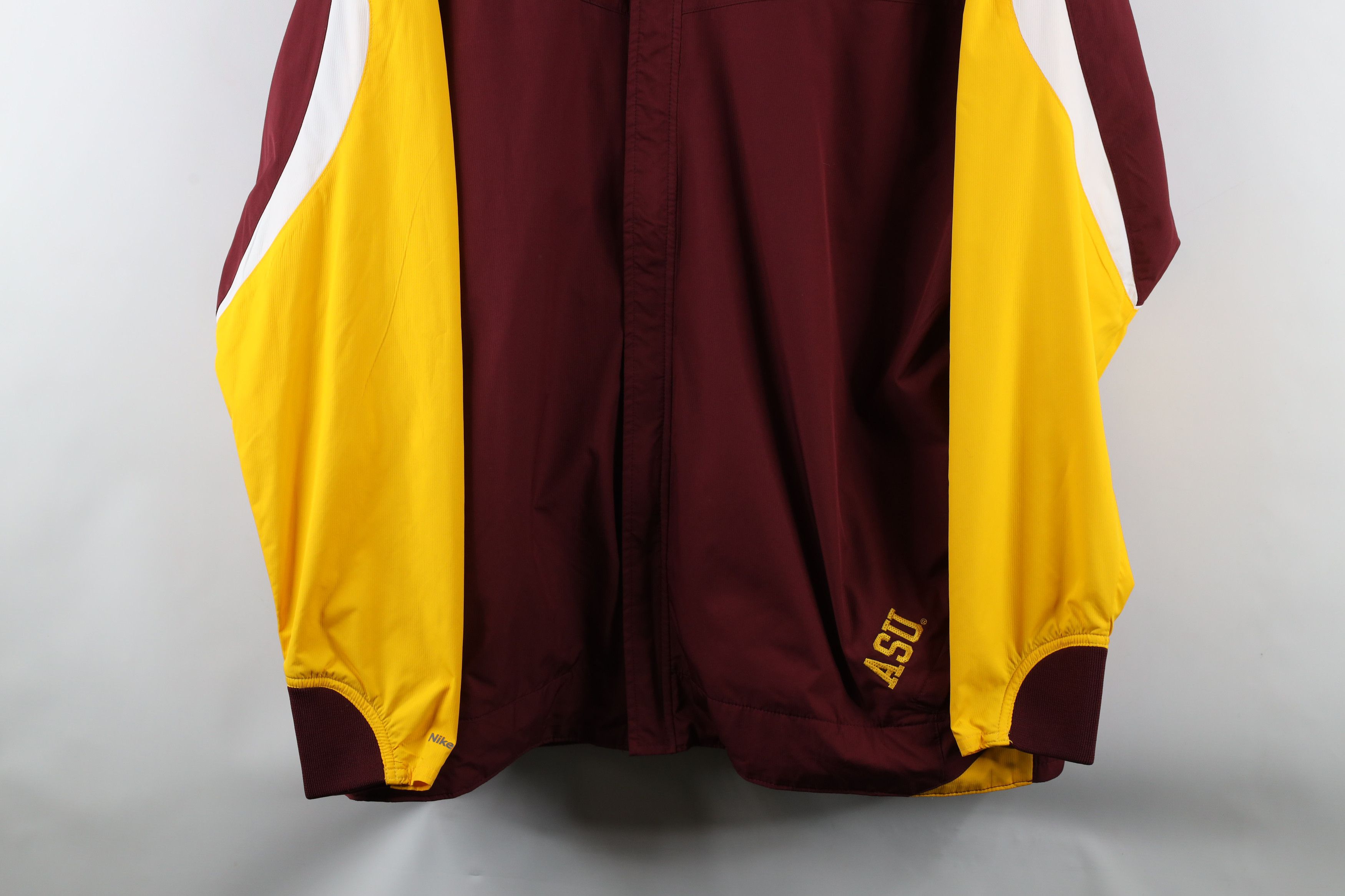 Nike × Vintage Vintage Nike Storm Swoosh Arizona State University Jacket Size US XL / EU 56 / 4 - 3 Thumbnail