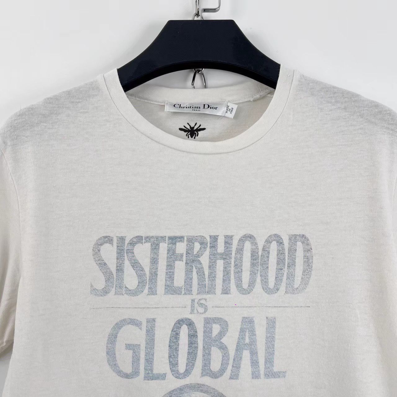 Dior Dior White Logo Slogan Short Sleeve K12 Size XS / US 0-2 / IT 36-38 - 3 Thumbnail