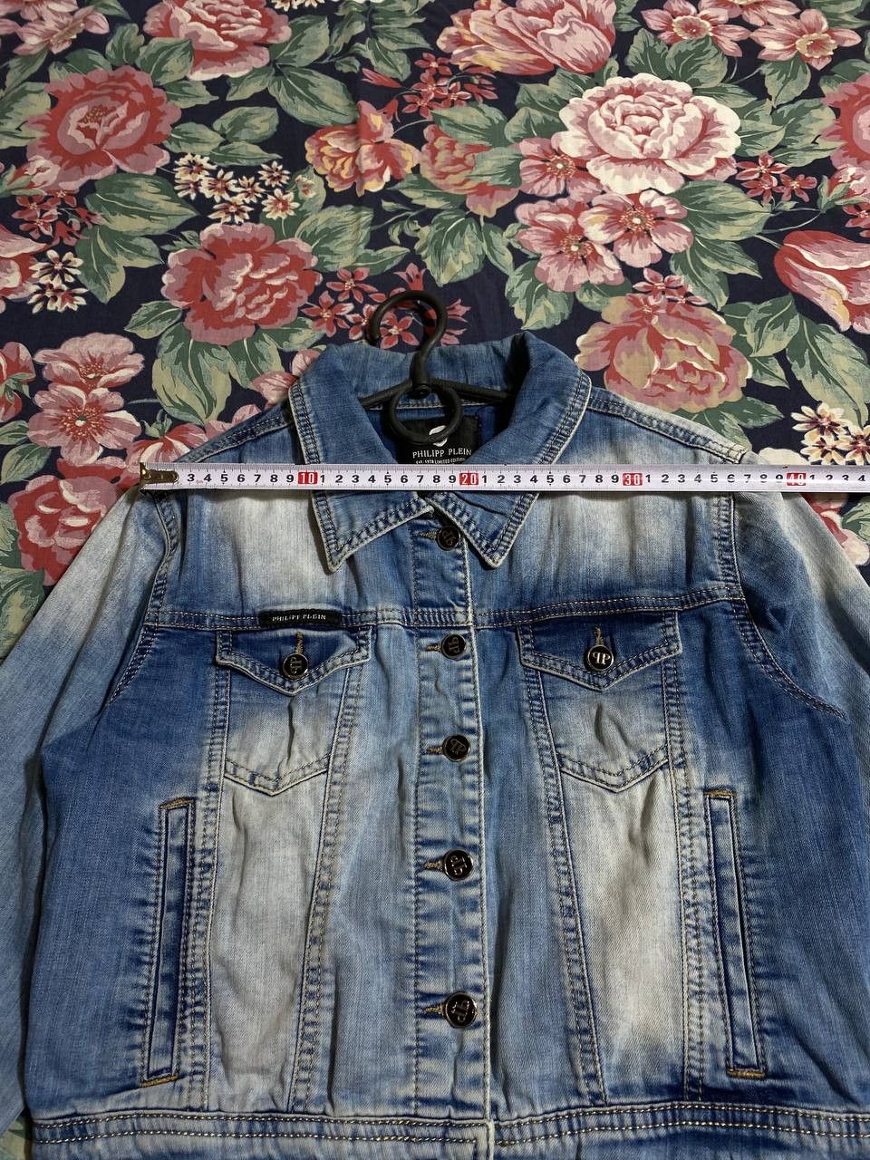 Philipp Plein × Vintage 🔥RARE🔥 PHILIPP PLEIN VINTAGE BASIC DENIM JACKET Size US M / EU 48-50 / 2 - 7 Thumbnail