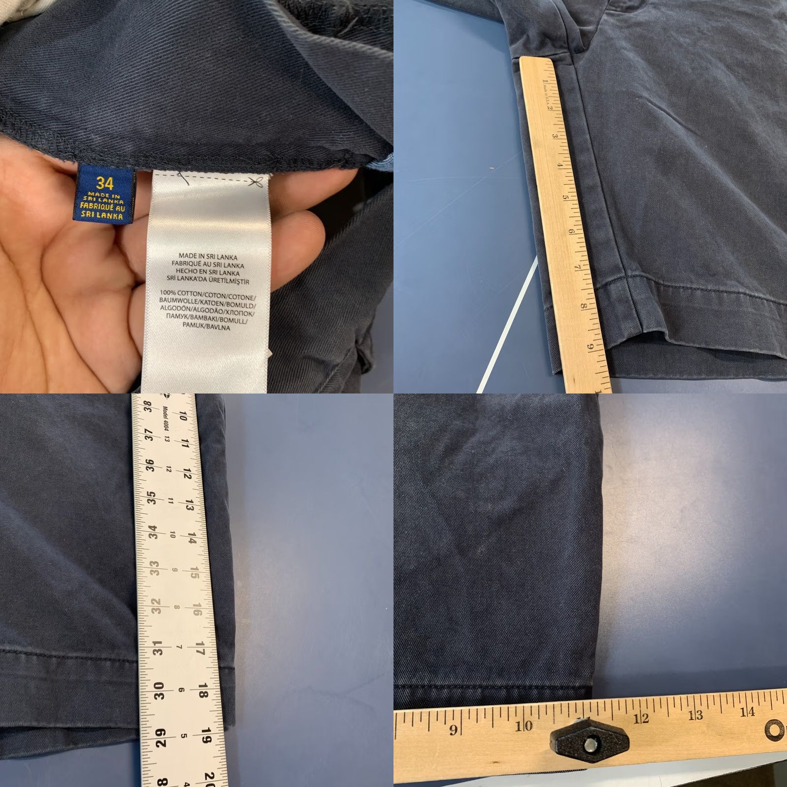 Polo Ralph Lauren Polo Ralph Lauren CHino SHorts Mens Size Fits 33x9 Navy Blue Casual & Check Out My Other Listings Size US XS / EU 42 / 0 - 9 Thumbnail