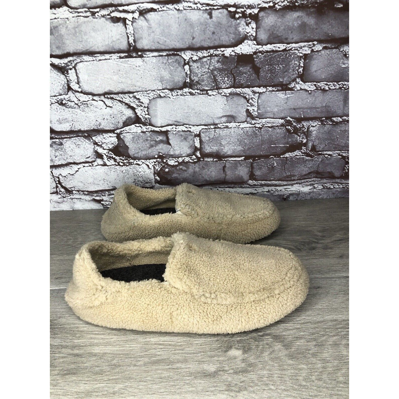 Olukai OLUKAI Nohea Heu Tan Sandbar Faux Fur Slippers Loafers Shoes Size US 8 / IT 38 - 1 Thumbnail