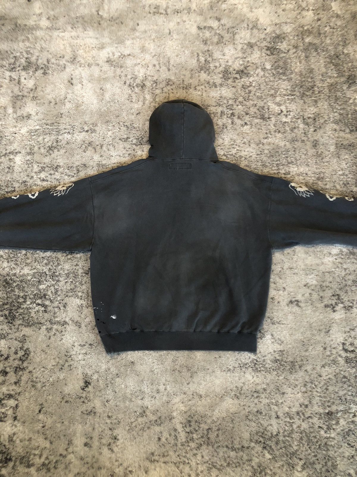 Neighborhood Tiger Distressed Hoodie Size US XL / EU 56 / 4 - 7 Thumbnail