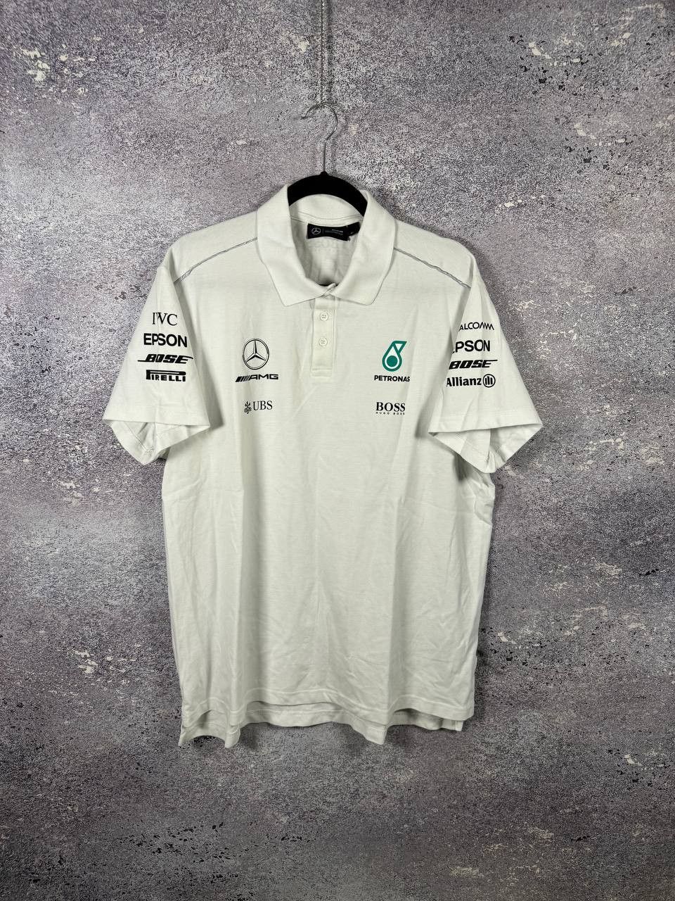 Formula 1 × Mercedes-Benz Petronas AMG Mercedes-Benz Racing Team Hugo Boss Polo Size US XXL / EU 58 / 5 - 1 Thumbnail