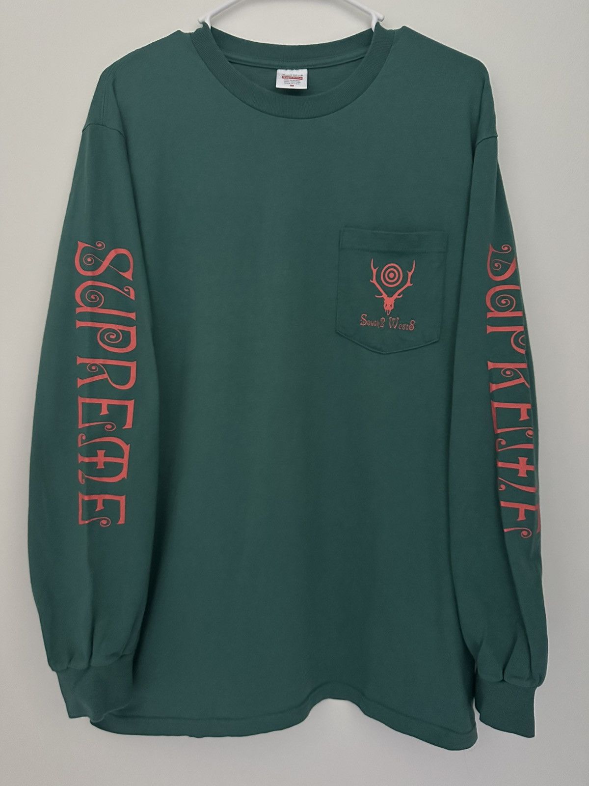 Supreme Supreme Stacked L/S Tee Pink Camo | Grailed