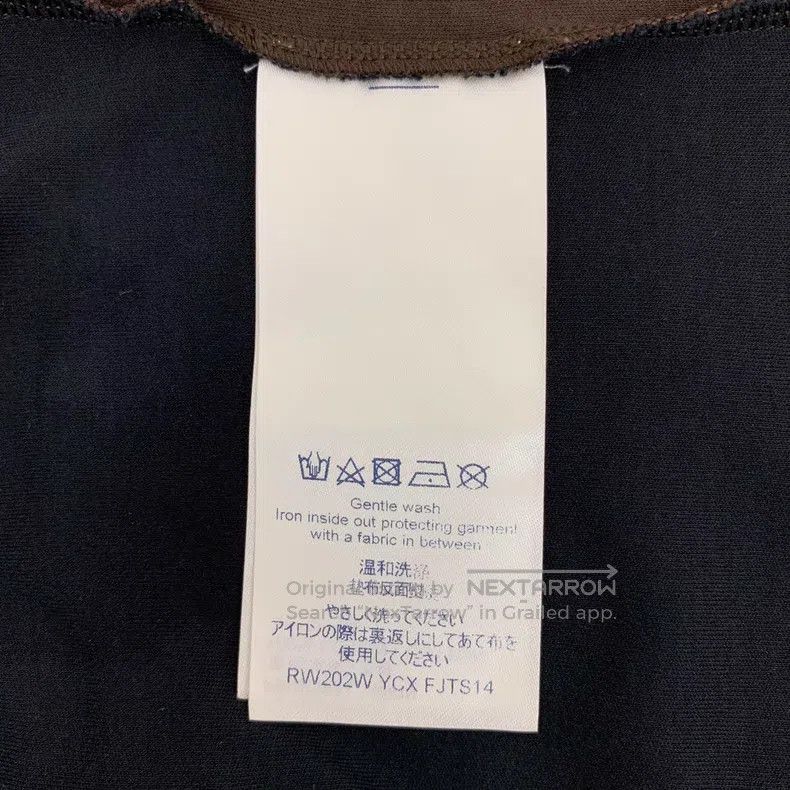 Louis Vuitton Louis Vuitton Black logo cotton crewneck short sleeve T-sh Size US S / EU 44-46 / 1 - 6 Thumbnail