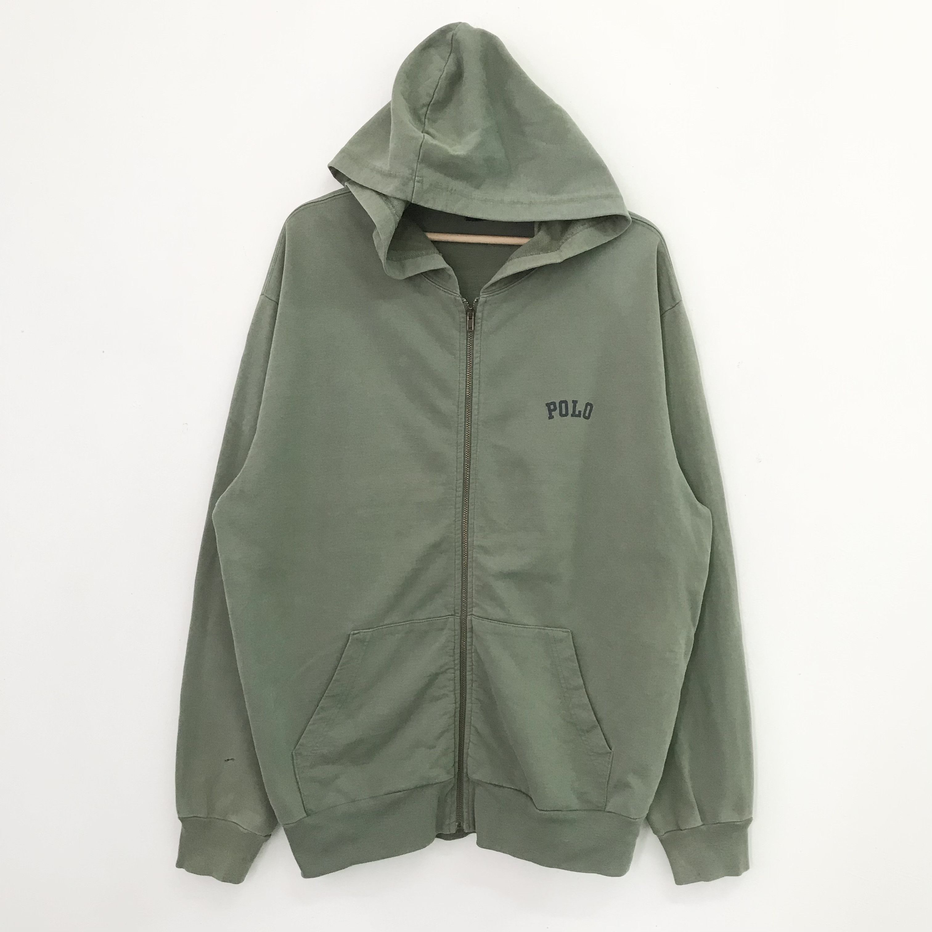 Polo Ralph Lauren Vintage 90s Polo Ralph Lauren Olive Green Sweater - 534 Size US M / EU 48-50 / 2 - 1 Thumbnail