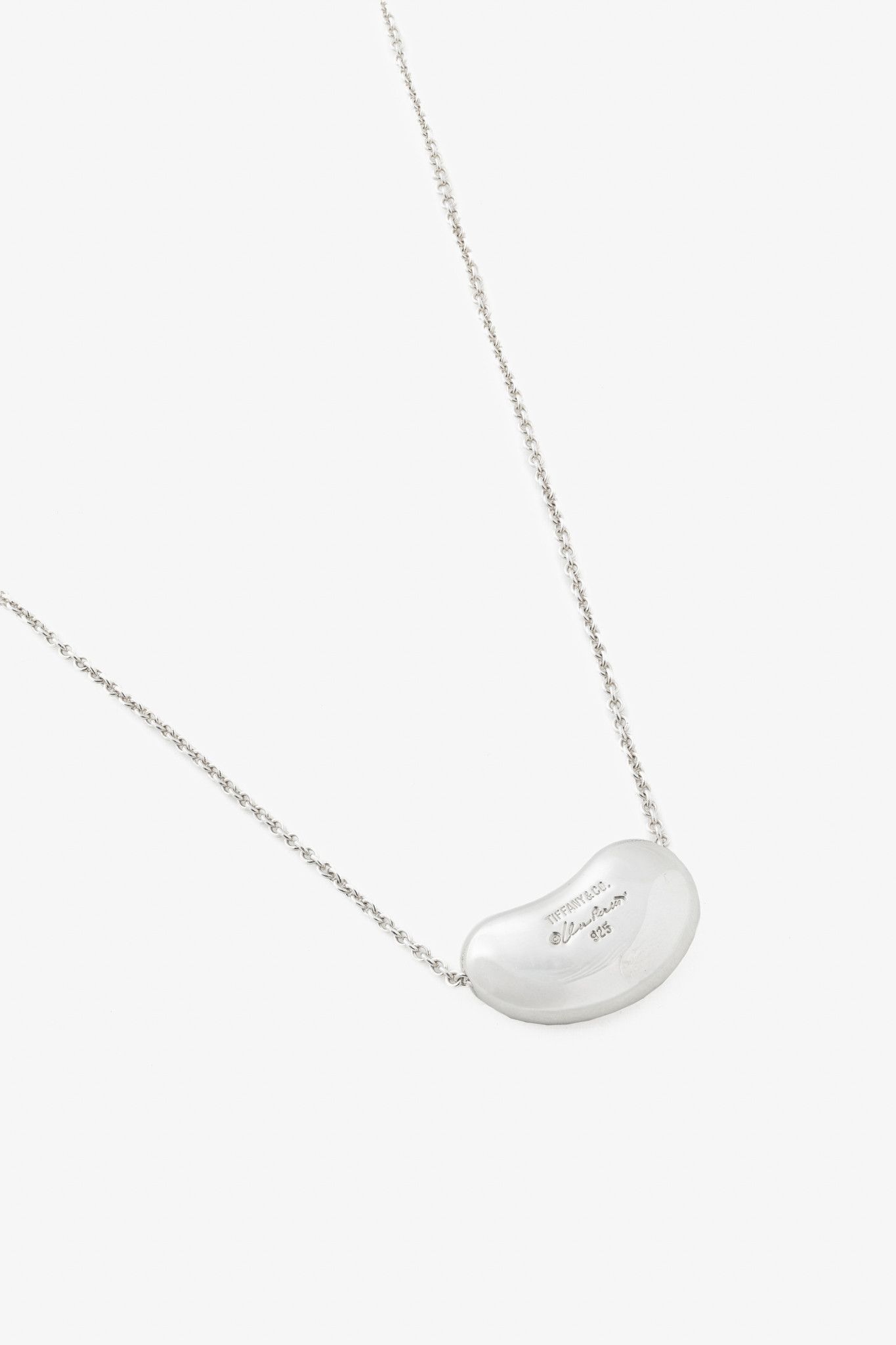 Tiffany & Co. Tiffany & Co. Elsa Peretti 20mm Bean Design Pendant Necklace Size ONE SIZE - 1 Thumbnail