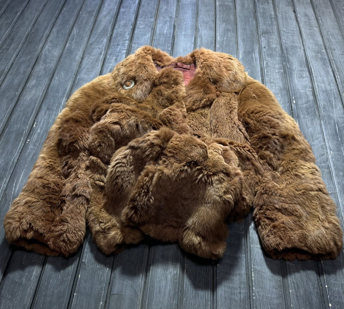Japanese Brand Vtg Yohji Yamamoto If Six Was Nine Style Opium Fur Jacket Size S / US 4 / IT 40 - 1 Thumbnail