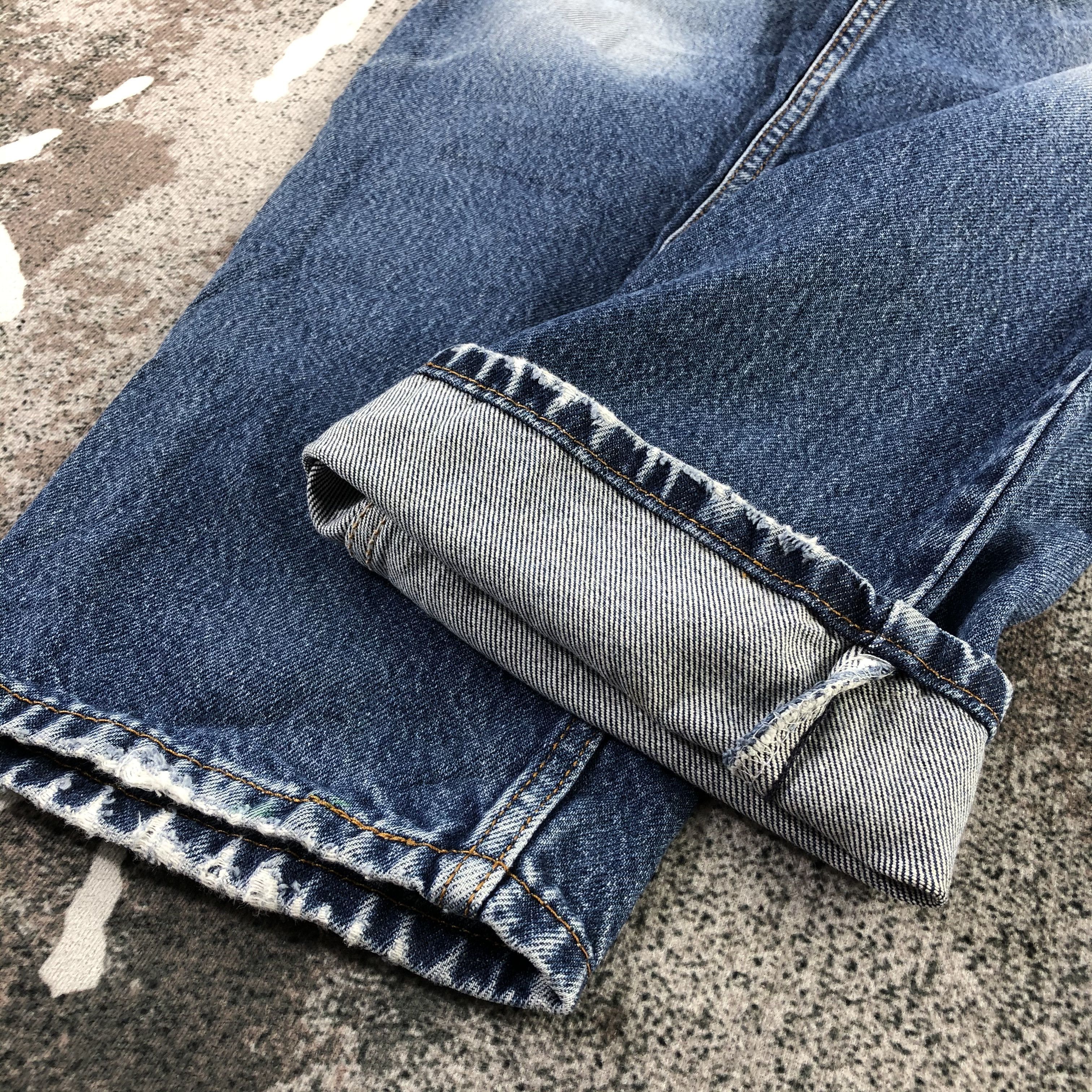 Levi's Vintage Levi's 550 Jeans Stone Wash Denim KJ1413 Size US 34 / EU 50 - 7 Thumbnail