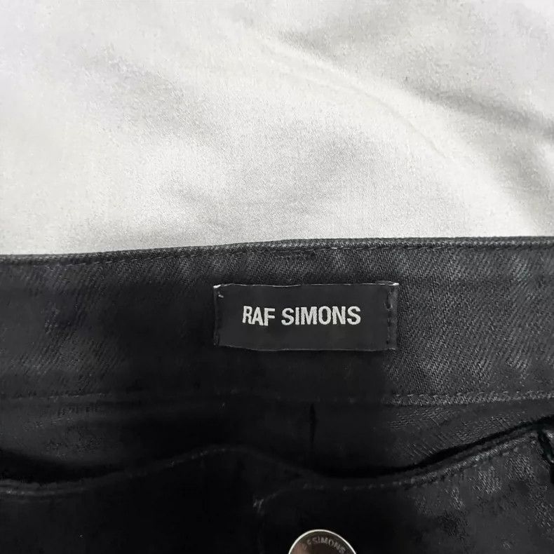 Raf Simons Raf simons Black straight jeans Size US 31 - 2 Thumbnail
